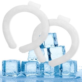 Neck Cooling Tube, Reusable Wearable Cooling Neck Wraps for Summer Heat (C)