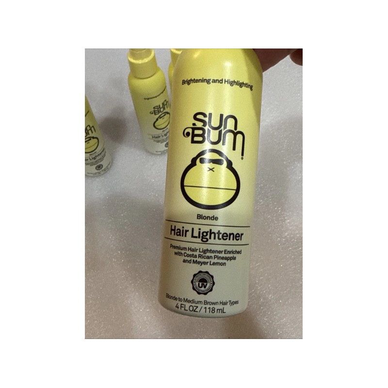Sun Bum Blonde Formula Hair Lightener 4 Oz Spray Brightening