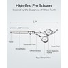 ULG ULG Hair Thinning Scissors 6.7 Shark Series 100% Japanese