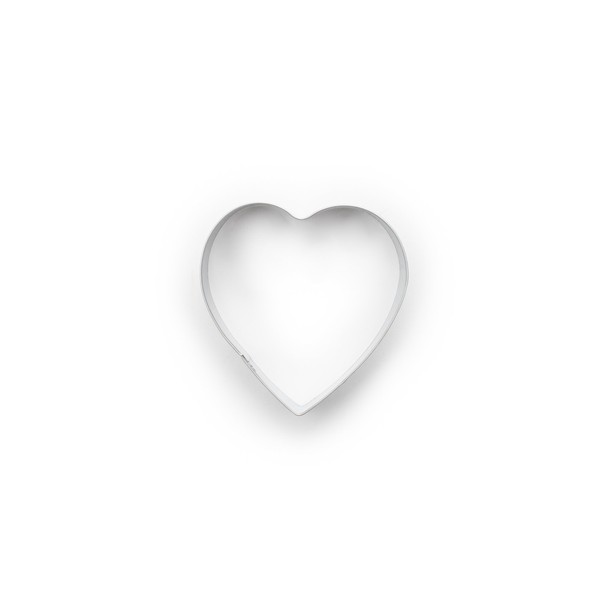 Fox Run Heart Cookie Cutter, 3-Inch, Stainless Steel