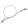 Sosoport 3sets Sturdy Stainless Steel Fishing Line for Lure Leader