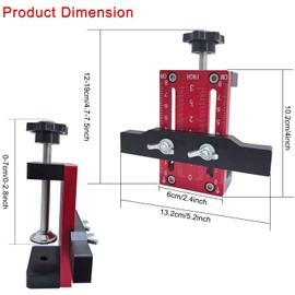 CJRSLRB Cabinet Door Installation Positioner Cabinet Door Mounting Jig Cabinet Hinge Jig Clamps Cabinet Installation Tool for Door Alignment and Support