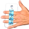 LAZY-HANDS 3-Loop Phone Grip - FITS Most - Paws Blue