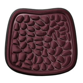 GAOLAOSY Car Seat Cushion, Memory Foam Automotive Seats Pad for Long Driving, Comfort Non-Slip Auto Seat Protector for Vehicle, Office & Home Chair (Wine Red)