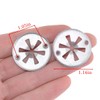 Adunsiaoto Car Heat Shield Clips, Metal Locking Star Washers, Car