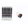 All Seven Eyeshadlow/Eyeliners shades plus Free Trio Sharpener Colour Eye