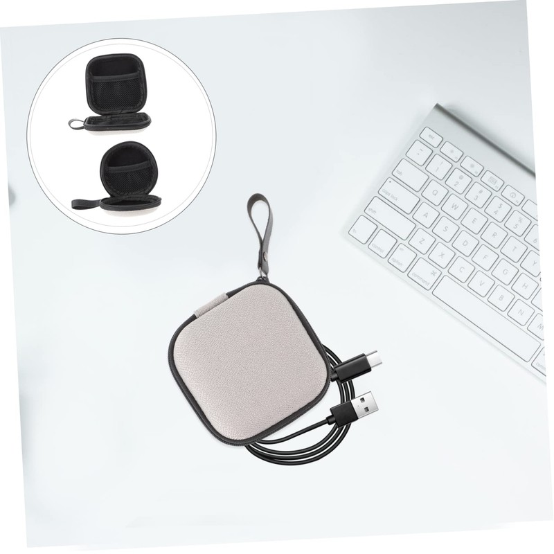 Gatuida 8pcs Earphone Storage Bag Headphone Case for Earbuds and