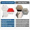 10 - Sheet Peel and Stick Backsplash Wall Tile, PVC