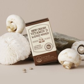 New Origin [뉴오리진] 양송이버섯 추출물 비타민D (60일분) [NewOrigin] Mushroom Extract Vitamin D (60 Days Supply)