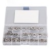 300Pcs External Tooth Star Lock Washer Stainless Steel Starlock Washer