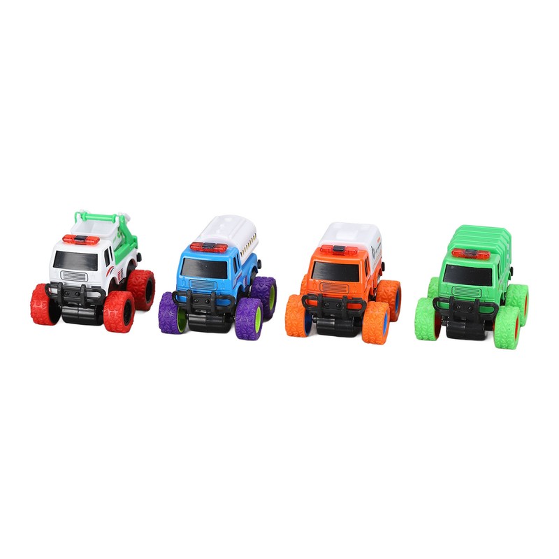 Pull Back City Cars Alloy Cartoon Q Version Sanitation Truck