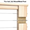 BLIKA 50 Pack 6" Long Swage Threaded Stud Tension End