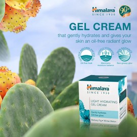 Himalaya Light Hydrating Gel Face Cream, hydrates for an oil-free skin, 50ml