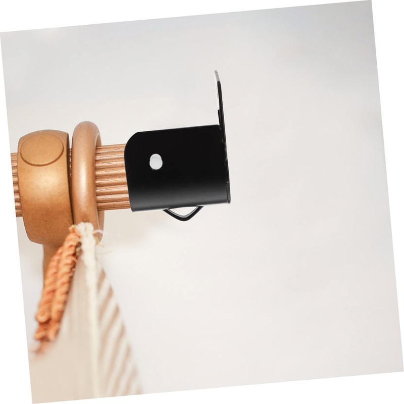 CAXUSD 12 Pcs Flange Code Rods Pole Mount for Closet