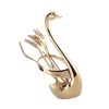 Tableware Mini Zinc Alloy Fruit Dessert Tasting Forks Spoon with