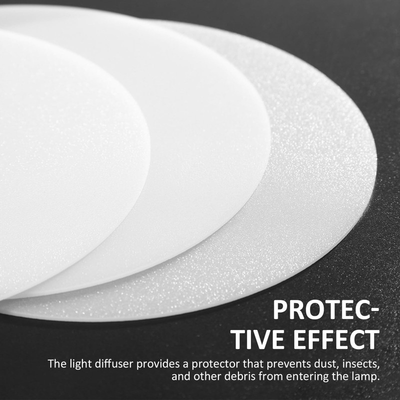 Hemobllo Ceiling Light Diffuser Covers - 6 Pcs 5 Inch