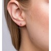 QWALIT Gold Ear Piercing Kit Ear Piercing Gun Kit Earrings