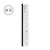 Sonic Nano Pita Straight Ruler, 5.9 inches (15 cm), Reversible