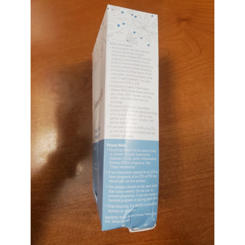 12 Summer's Eve Vaginal Douche Vinegar/Water 4.5oz (3 pks of