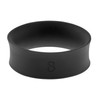 Arthletic Fit Ring Men's Silicone Wedding Ring Powered (Black, Blue,