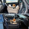 ZOMISIA Dog Car Seat for Small to Medium Dogs -