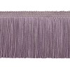 DecoPro 10 m lange Fransenborte, Stil: CF04, Farbe: Flieder (Hellviolett)