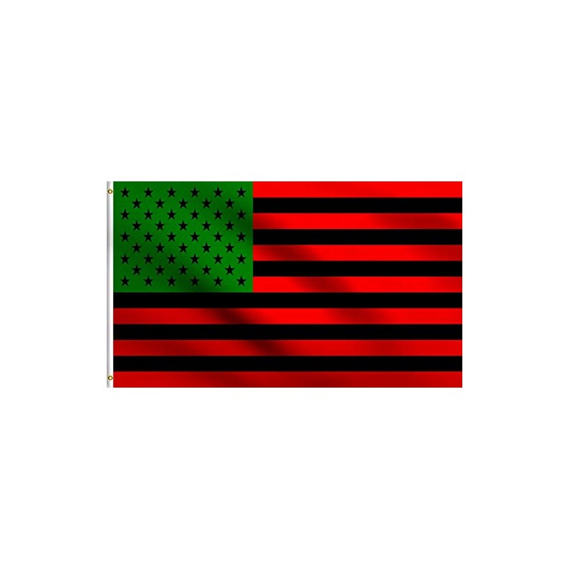 DMSE UNIA African American UNIA Flag 3X5Ft Foot 100% Polyester