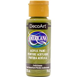 DecoArt Americana Acrylic Color, 2 oz. Bottle, Lush Green