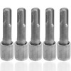 Wolfride 5Pcs SDS Plus Drill Chuck Adapter, SDS-Plus to 1/4"