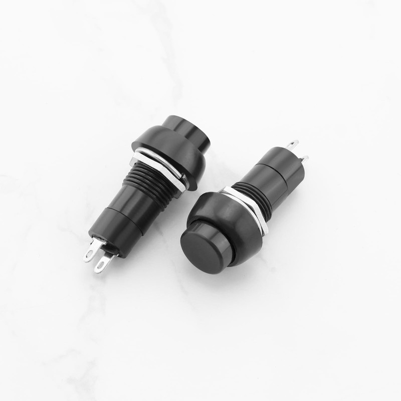 Create idea 5pcs 12mm Latching Push Button Switch SPST ON