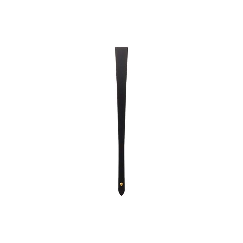 Ogata TS-B Takenomon Iron Fan, 8 Inches, Black