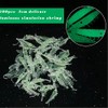 ROYHOO 100pcs Luminous Silicone Soft Shrimp Lure Baits Soft Lure