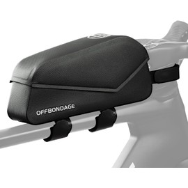 OFFBONDAGE Top Tube Bag, Bicycle, Road Bike, Waterproof, Stable, Magnetic Closure, Easy Installation, Frame Bag, Slim, Small Storage, Lightweight, Large Capacity, Does Not Hit Your Knee, Cycling