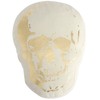 Primitives by Kathy Shaped Skull Decorative Throw Pillow