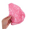 Gatuida 3pcs Crochet Hair Bun Covers Stretchy Mesh Nets for