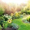 Relaxdays Sunflower Windmill Set of 2 H x W x