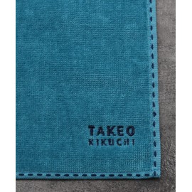 Takeokikuchi 07001364 Men's Handkerchief, Hand Towel, Made in Japan, green (022)