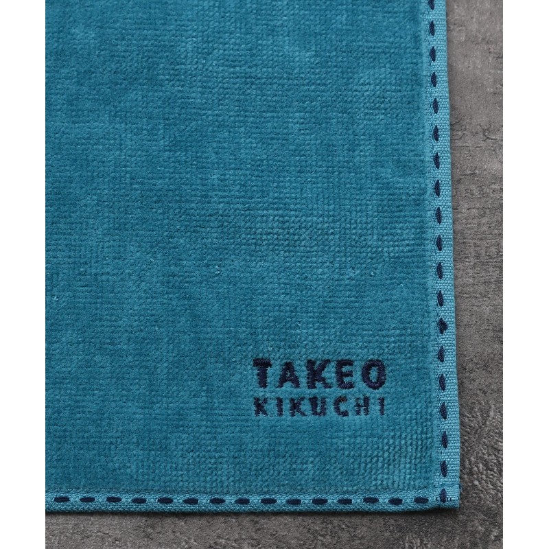 Takeokikuchi 07001364 Men's Handkerchief, Hand Towel, Made in Japan, green