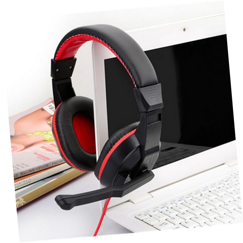 SHOWERORO Adjustable Stereo Headset with Mic Wired for PC and
