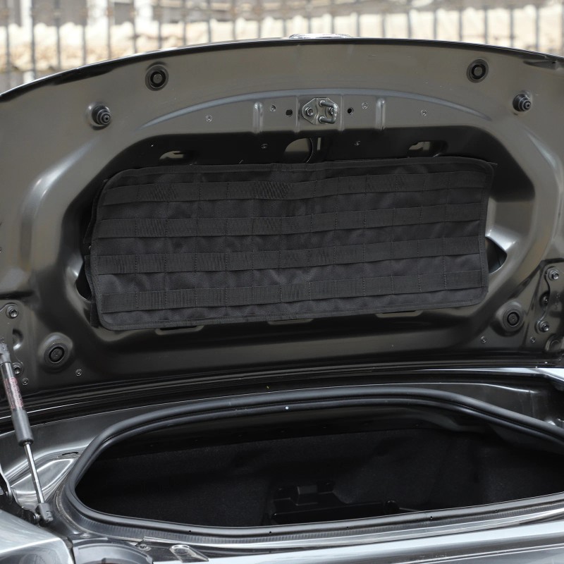 Ynei Decklid Back MOLLE Panel Storage Bag Organizer For Mazda