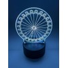 POGSTER 3D Ferris Wheel Lamp – 7-Color Changing LED Night