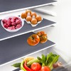 Daixers 10Pcs Refrigerator Liners, Washable Fridge Liner Shelf Mats Refrigerator