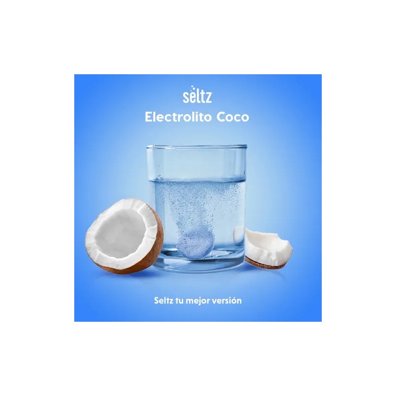 Electrolitos Coco Seltz 3 Pack Tabletas Efervescentes