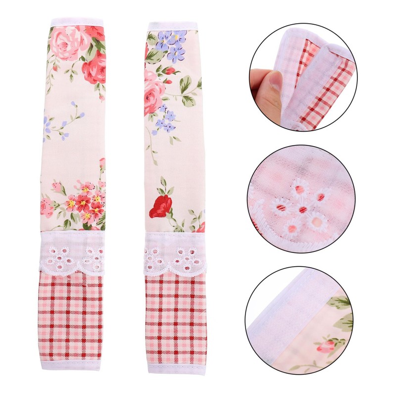 LABRIMP Refrigerator Handle Gloves Door Handle Cover Set Skid Proof