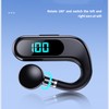 Bluetooth Headset,Bluetooth Single Earpiece with Noise Canceling Mic,Wireless Earbud with
