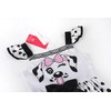 ReliBeauty Dalmatian Costume for Children, Girls, with Ears, Headband Tail,