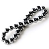 GOLD STONE Terahertz Ore Bracelet, 0.3 inch (8 mm), Round,