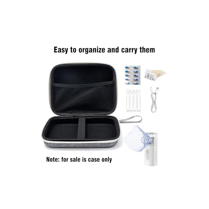 Portable Nebulizer Carrying Case - Durable Medical Bag for Asthma