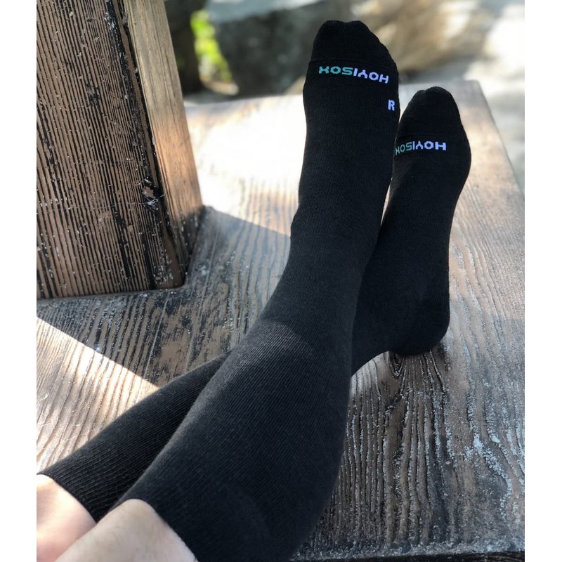 HOYISOX Big and Tall Support Socks for Wide Calves –