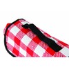 Camco Classic Red & White Checkered Picnic Blanket with Waterproof